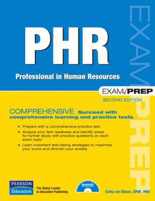 PHR Exam Prep: Professional Human Resources [Wi... 0789736772 Book Cover