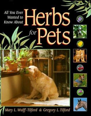 Herbs for Pets 1889540463 Book Cover