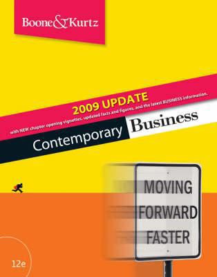 Contemporary Business [With CDROMs] 0324653840 Book Cover