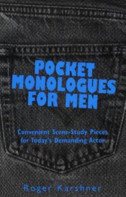 Pocket Monologues for Men 0940669412 Book Cover