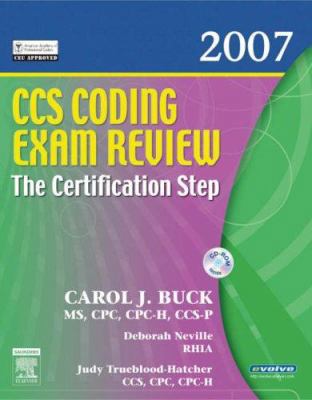 CCS Coding Exam Review: The Certification Step 1416036784 Book Cover