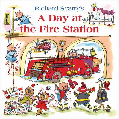 Day At The Fire Station 0007574959 Book Cover