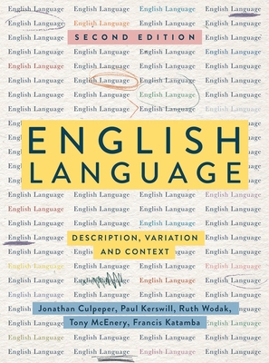 English Language: Description, Variation and Co... 1137571829 Book Cover