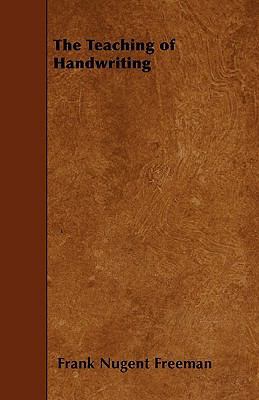 The Teaching of Handwriting 1445560267 Book Cover