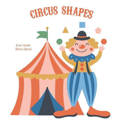 Circus Shapes B0DY877KLR Book Cover