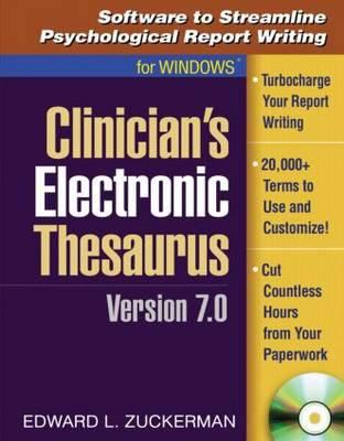 Clinician's Electronic Thesaurus, Version 7.0: ... 1606239724 Book Cover