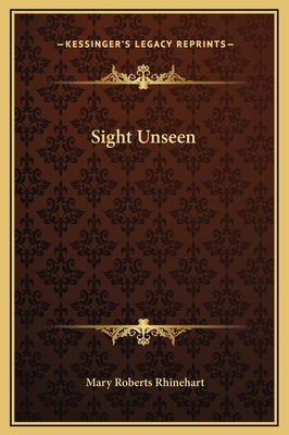 Sight Unseen 116924226X Book Cover