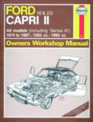 Paperback Ford Capri II III Book
