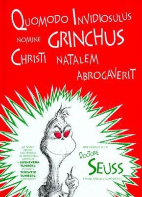 Quomodo Invidiosulus Nomine Grinchus Christi Na... [Latin] 0865164207 Book Cover