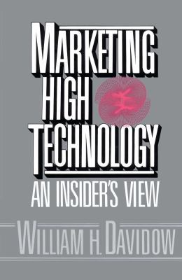 Marketing High Technology 1451697589 Book Cover