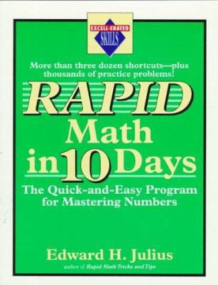 Rapid Math in Ten Days: The Quick-And-Easy Program 0399521291 Book Cover