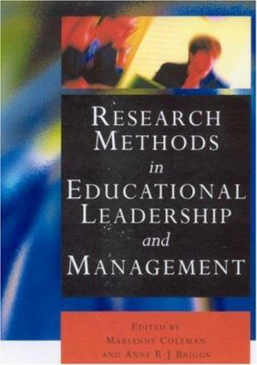 Research Methods in Educational Leadership and ... 0761971858 Book Cover