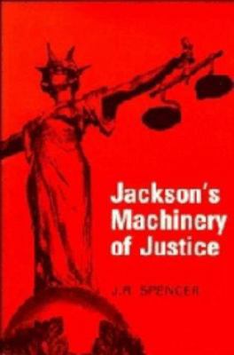 Jackson's Machinery of Justice 0521362571 Book Cover