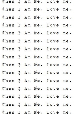 When I Am Me 1365476030 Book Cover