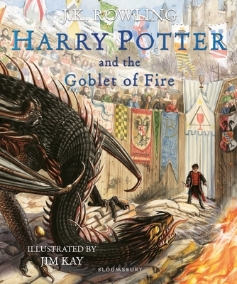 Harry Potter and the Goblet of Fire: Illustrate... 1526679868 Book Cover