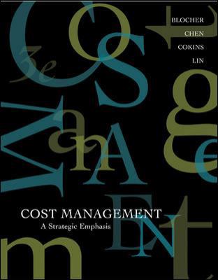Cost Management : A Strategic Emphasis 0071112103 Book Cover