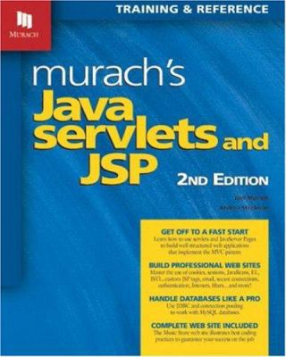 Murach's Java Servlets and JSP, 2nd Edition B06Y4G3RWS Book Cover
