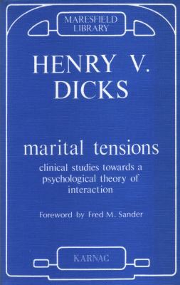 Marital Tensions: Clinical Studies Towards a Ps... 1855750643 Book Cover
