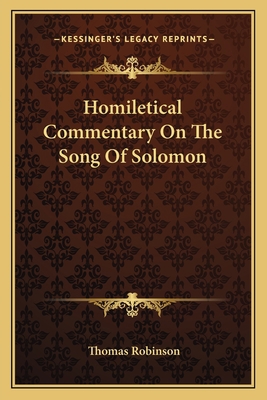 Homiletical Commentary On The Song Of Solomon 116359590X Book Cover