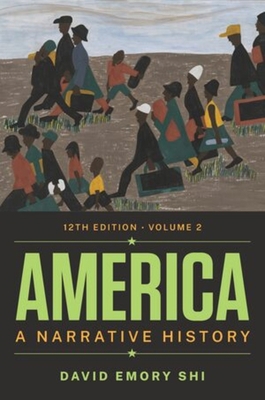 America: A Narrative History 0393878325 Book Cover