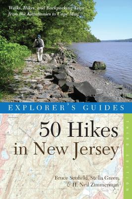 Explorer's Guide 50 Hikes in New Jersey: Walks,... 0881507024 Book Cover