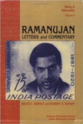Ramanujan: Letters and Commentary (History of M... 0821804707 Book Cover