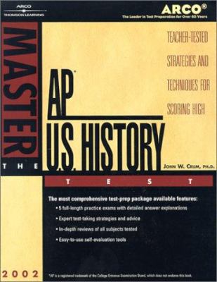 Master AP US History 2002 (MASTER THE AP US HIS... 0768907381 Book Cover