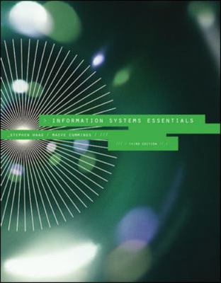 Information Systems Essentials 0073376752 Book Cover