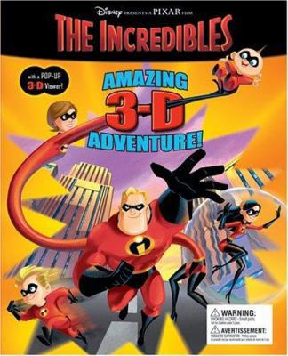 Disney/Pixar the Incredibles Amazing 3-D Advent... 0786834978 Book Cover