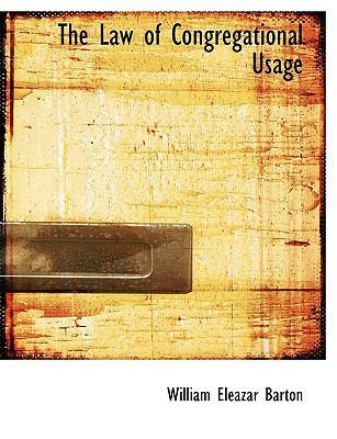 The Law of Congregational Usage 1116161109 Book Cover