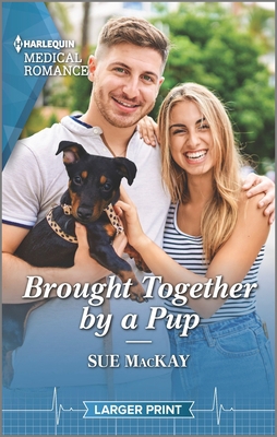 Brought Together by a Pup [Large Print] 1335737782 Book Cover