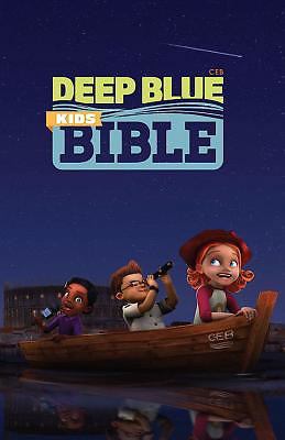 Deep Blue Kids Bible-CEB-3D 1609260309 Book Cover