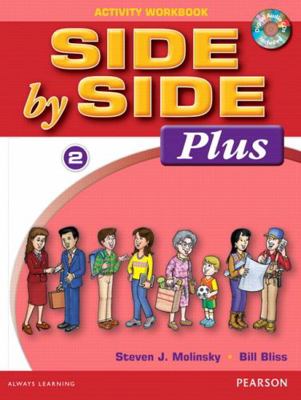 Side by Side Plus 2 Activity Workbook with CDs ... 013418680X Book Cover