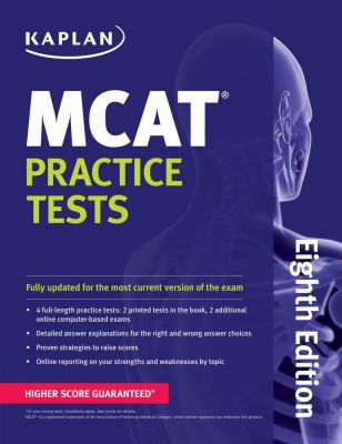 Kaplan MCAT Practice Tests (Kaplan Test Prep) 1609789482 Book Cover