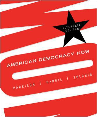 American Democracy Now Alternate Edition 0073298484 Book Cover