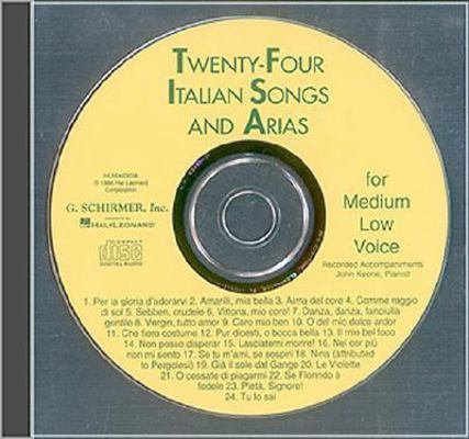 24 Italian Songs and Arias of the 17th and 18th... 0793581036 Book Cover
