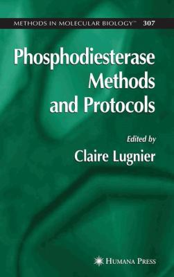 Phosphodiesterase Methods and Protocols 1588293149 Book Cover