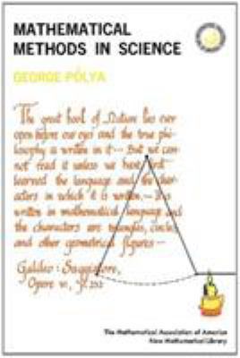 Mathematical Methods in Science 0883856263 Book Cover