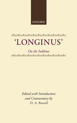 On the Sublime 0198141629 Book Cover