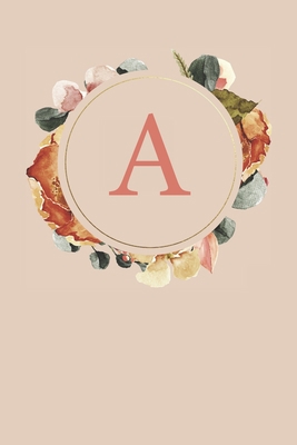 A: Peach Monogram Sketchbook - 110 Sketchbook P... 1697005306 Book Cover