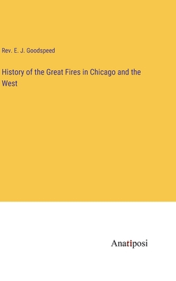 History of the Great Fires in Chicago and the West 3382109050 Book Cover