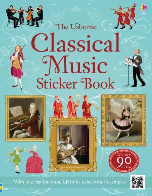 Classical Music Sticker Book 1409564061 Book Cover