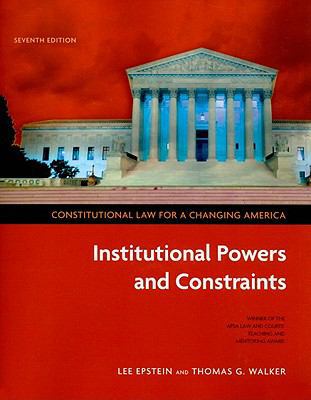 Constitutional Law for a Changing America: Inst... 1604265167 Book Cover