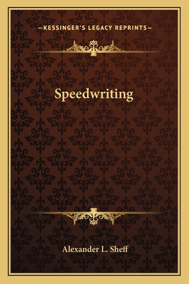 Speedwriting 1163814644 Book Cover