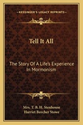 Tell It All: The Story Of A Life's Experience I... 1162951818 Book Cover