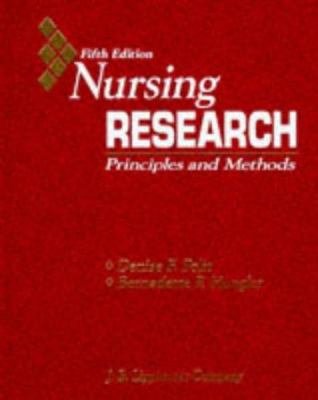 Nursing Research: Principles and Methods 039755138X Book Cover