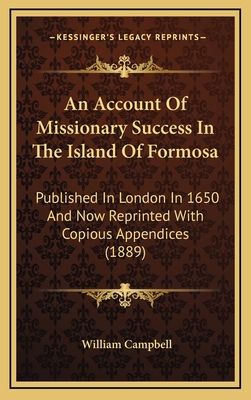 An Account of Missionary Success in the Island ... 1164362399 Book Cover