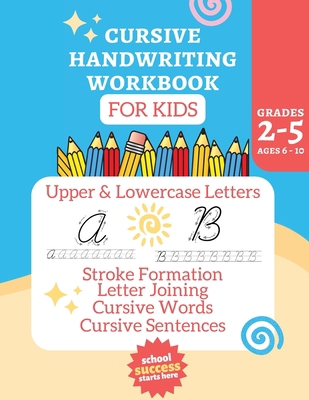 Cursive Workbook Activity Book: Alphabet Learni... [Large Print] 5441840404 Book Cover