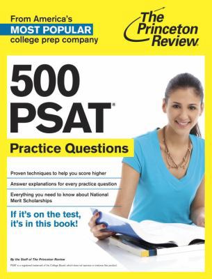 500 PSAT Practice Questions 0804124841 Book Cover