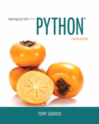 Starting Out with Python Plus Mylab Programming... 0134543661 Book Cover